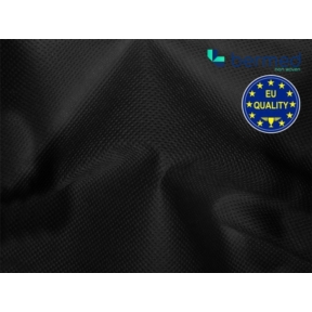 Włóknina techniczna polipropylenowa trudnopalna 150 g/m2 czarna jakość EU 100 mb