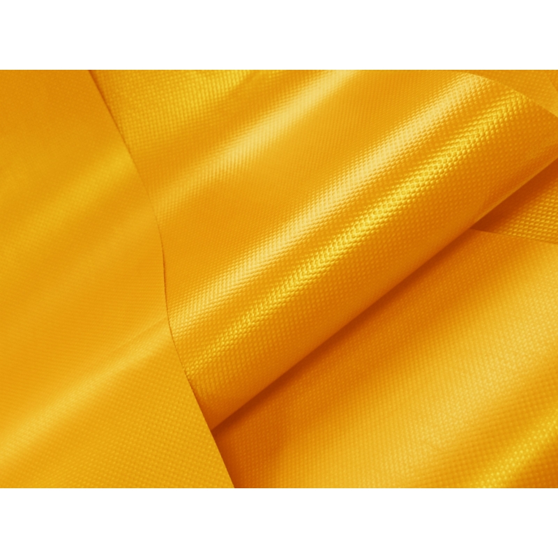 Tarpaulin tkanina poliestrowa  380 g/m2 żółta