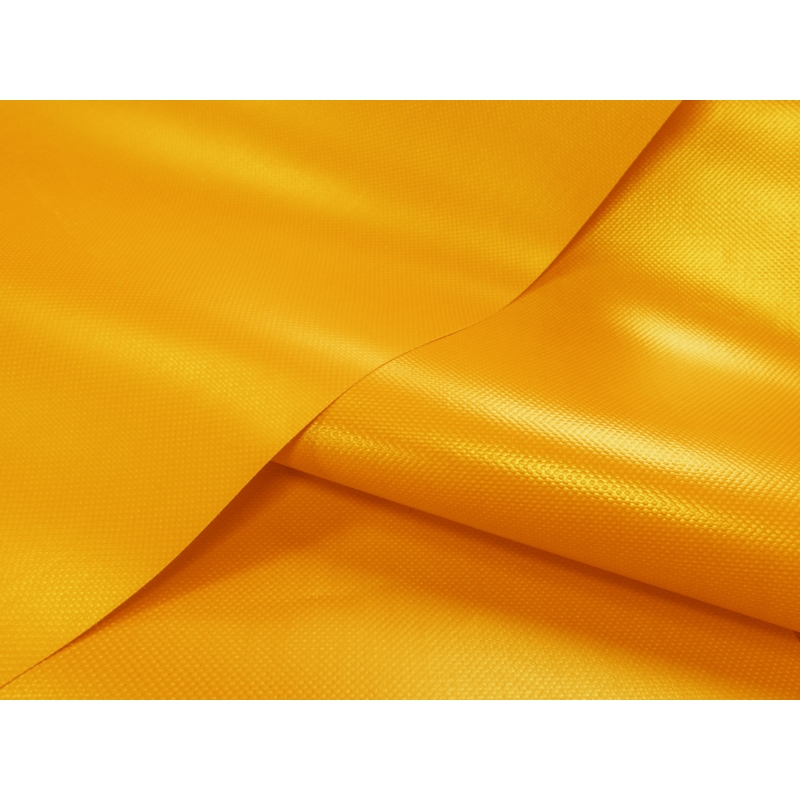 Tarpaulin tkanina poliestrowa żółty 380 g/m2