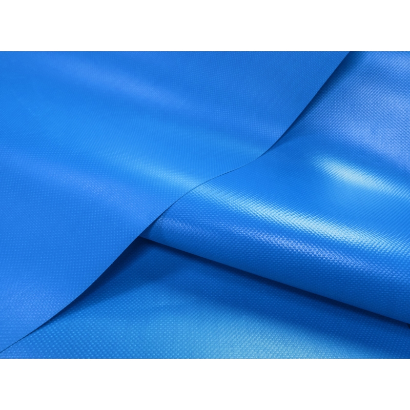 Tarpaulin tkanina poliestrowa  380 g/m2 niebieska