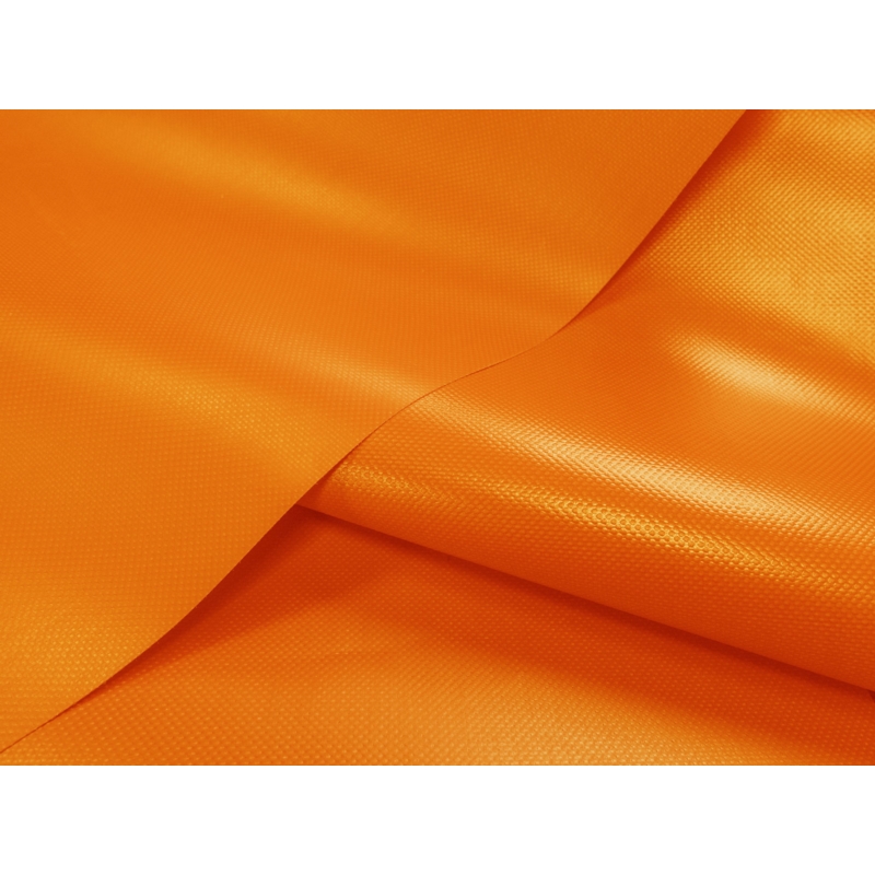 Tarpaulin tkanina poliestrowa  380 g/m2 pomarańczowa