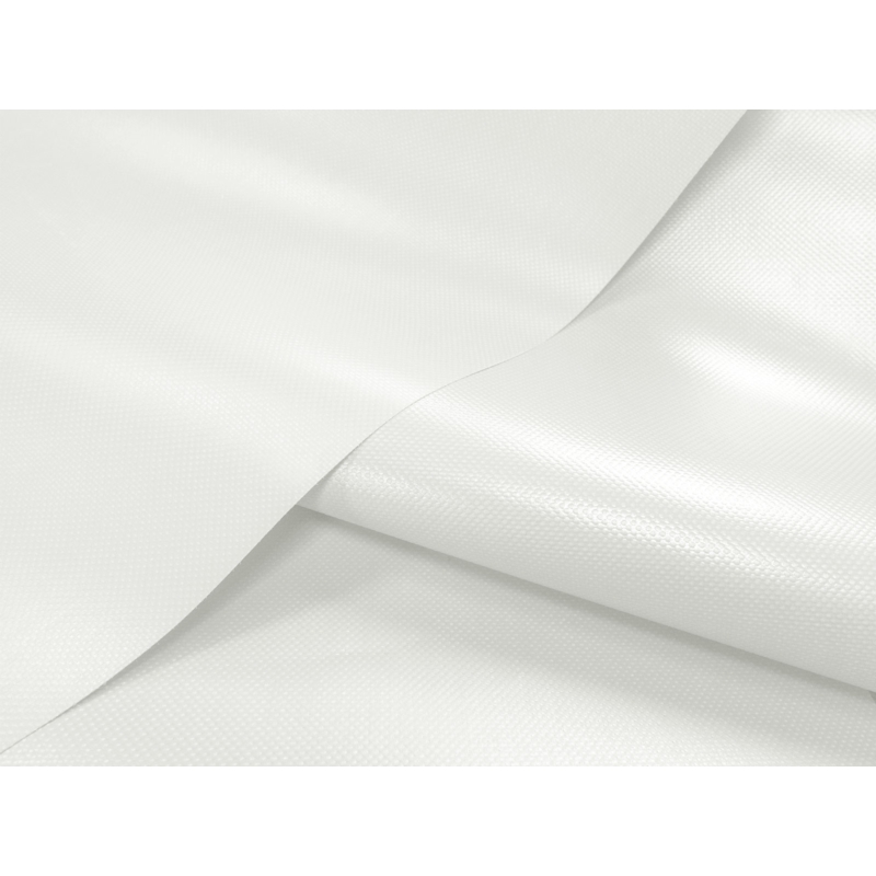 Tarpaulin tkanina poliestrowa biały 380 g/m2