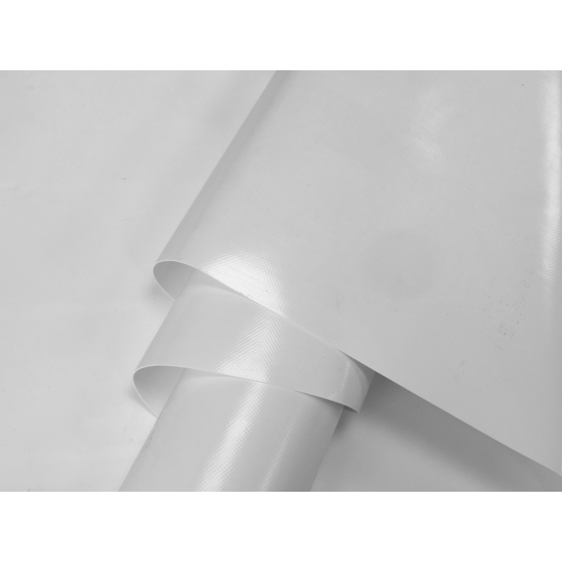 Tarpaulin tkanina poliestrowa biały 900 g/m2