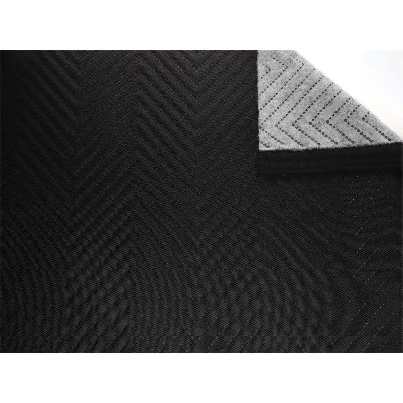 Polyester-steppstoff 600d pu-beschichtet bienenwabe schwarz 160 cm 25 lm