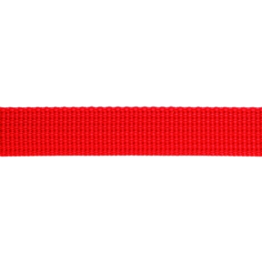 Taśma nośna rypsowa 15 mm czerwona (620)