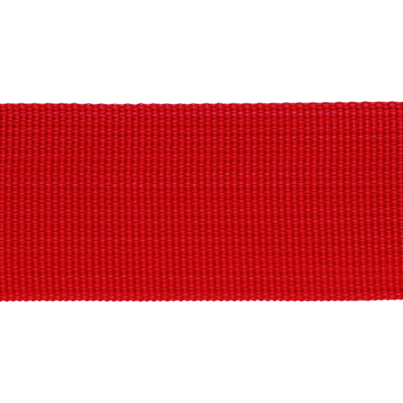 Taśma nośna rypsowa 40 mm czerwona (171)