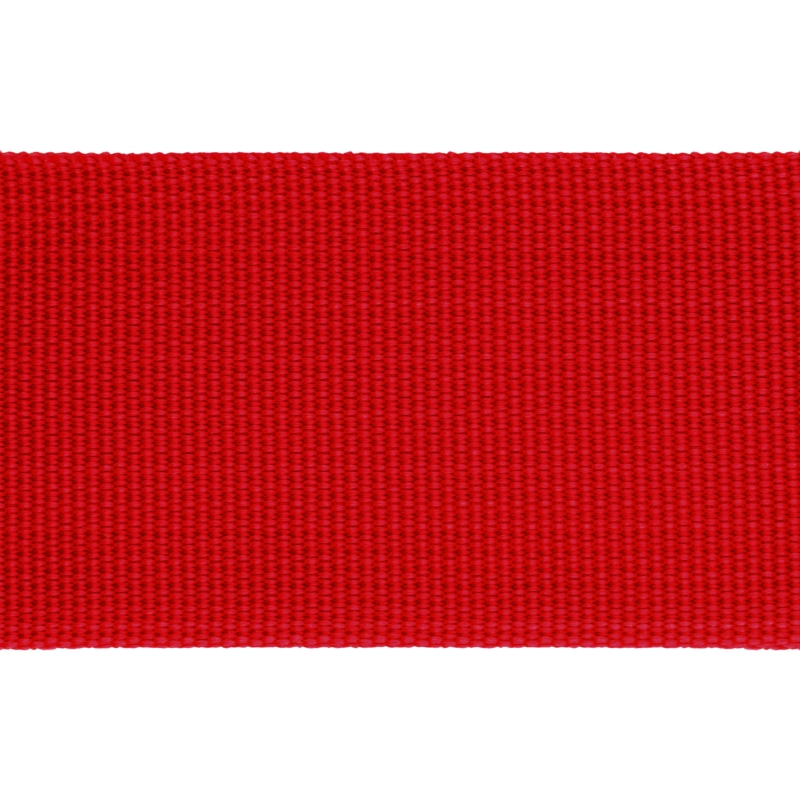 Taśma nośna rypsowa 50 mm czerwona (171)
