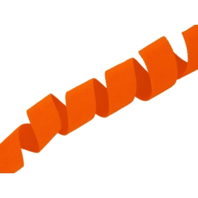 Taśma nośna rypsowa 25 mm pomarańczowa (523)