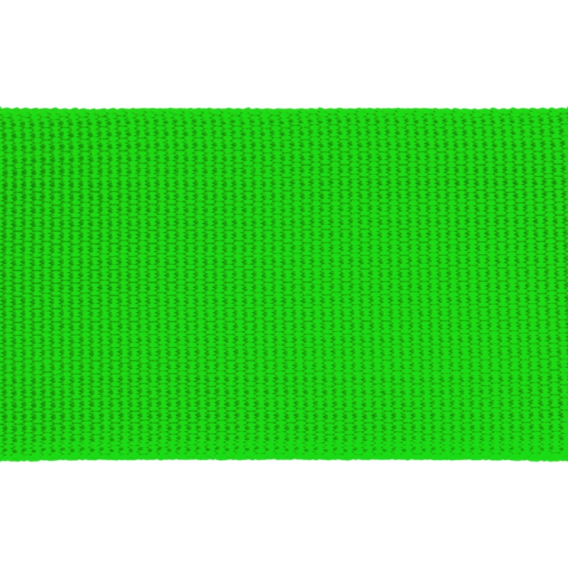 Taśma nośna rypsowa 50 mm zielona (684)