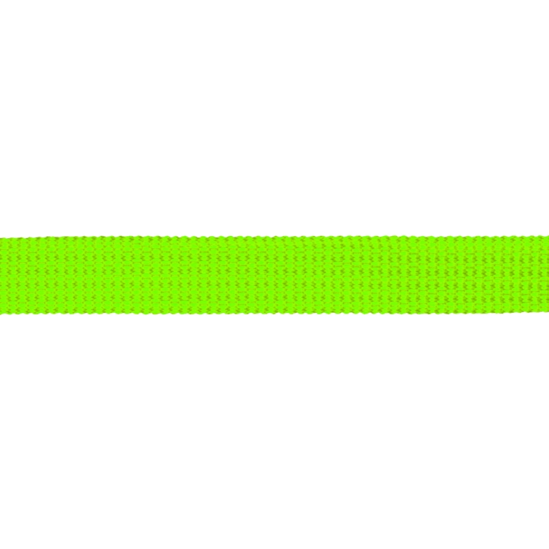 Taśma nośna rypsowa 10 mm zielona neon (1003)