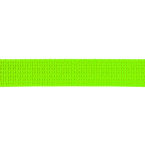 Taśma nośna rypsowa 15 mm zielona neon (1003)
