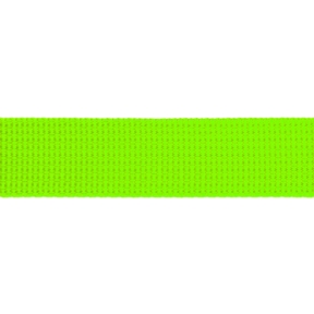 Taśma nośna rypsowa 20 mm zielona neon (1003)