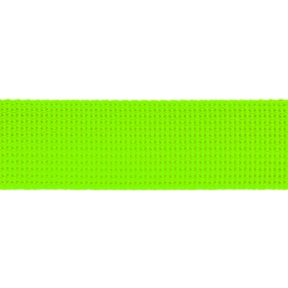 Taśma nośna rypsowa 25 mm zielona neon (1003)