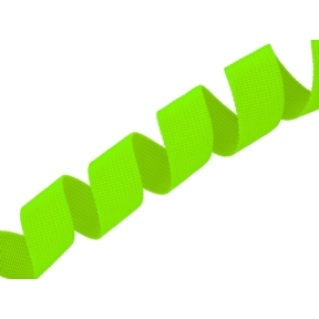 Taśma nośna rypsowa 30 mm zielona neon (1003)