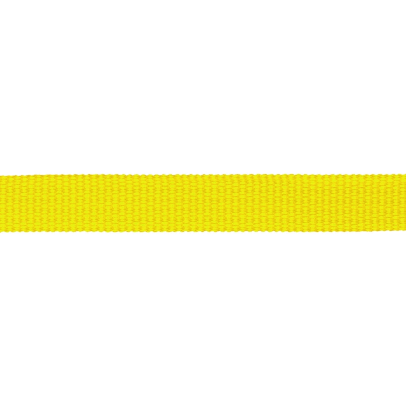 Taśma nośna rypsowa 10 mm żółta (504)