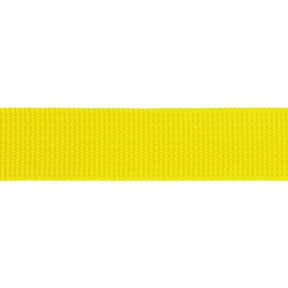 Taśma nośna rypsowa 20 mm żółta (504)