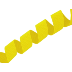Taśma nośna rypsowa 30 mm żółta (504)