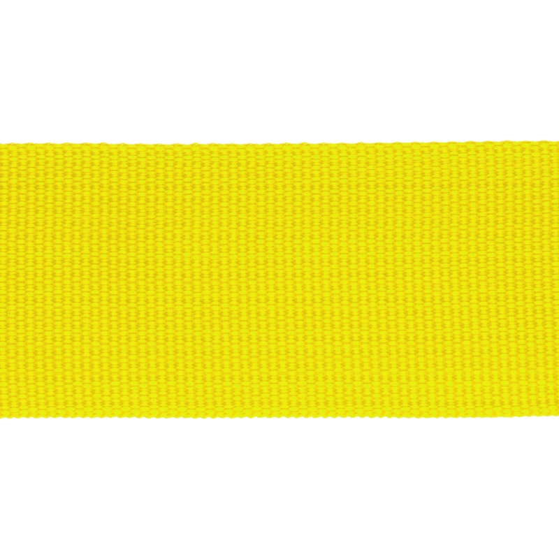 Taśma nośna rypsowa 40 mm żółta (504)