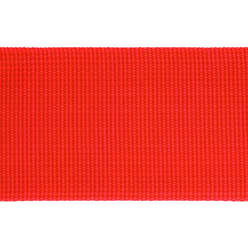 Taśma nośna rypsowa 50 mm jasnoczerwona (524)
