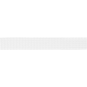 Taśma nośna rypsowa 10 mm biała (501)