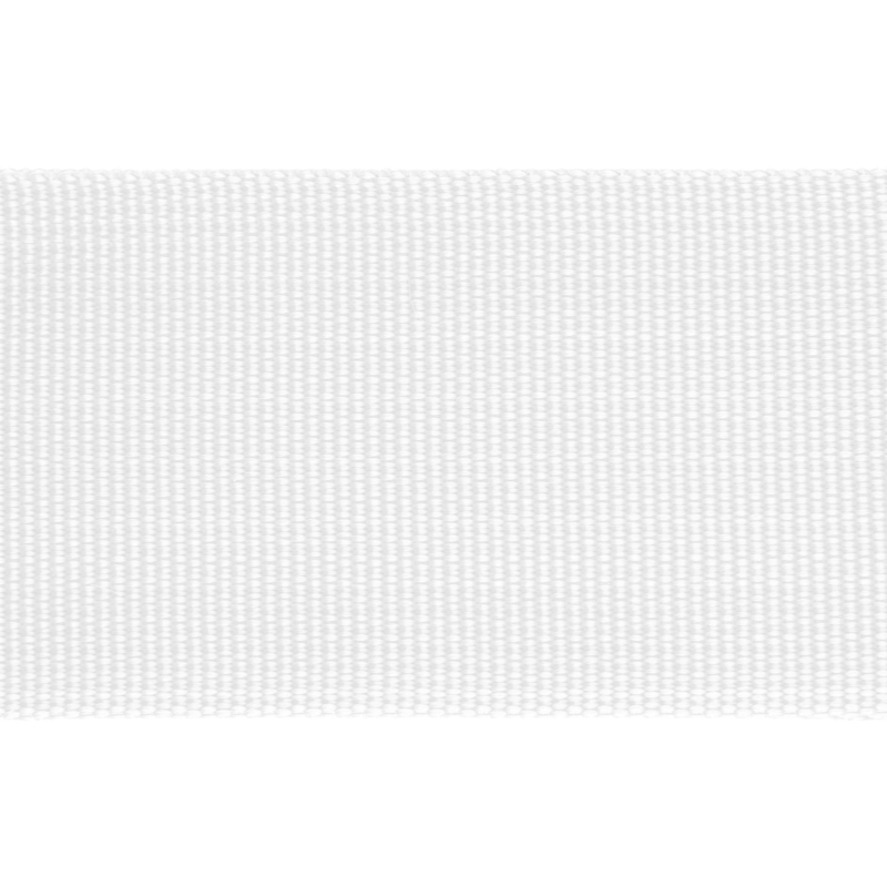 Taśma nośna rypsowa 50 mm biała (501)