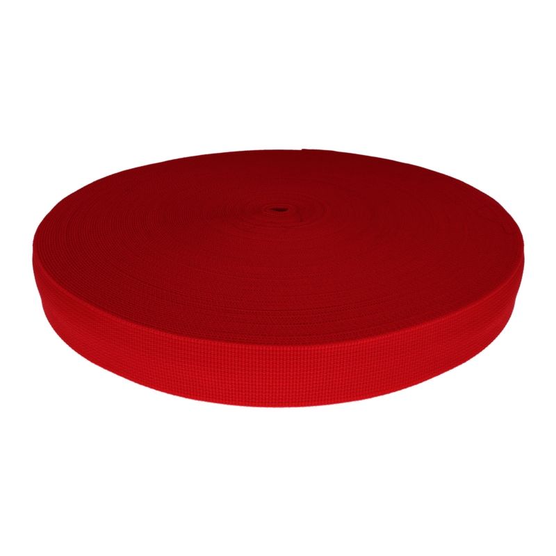 WEBBING TAPE P10 30 MM RED 171 PES
