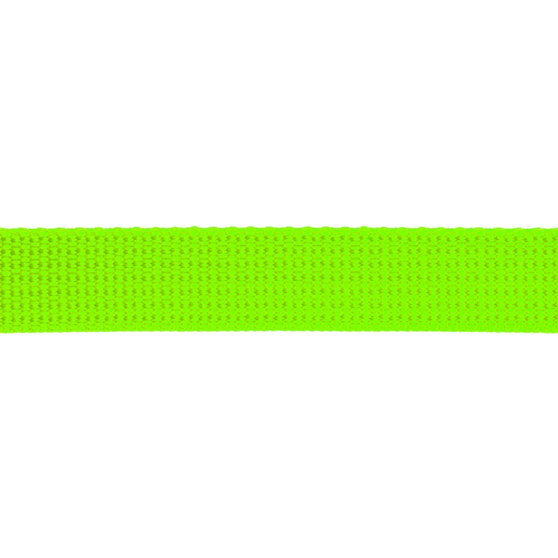 Taśma nośna poliestrowa P10 15 mm żółta neon