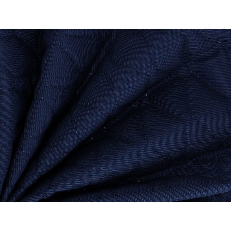 Polyester-steppstoff 600d pu-beschichtet dunkelblau 160 cm 25 lm