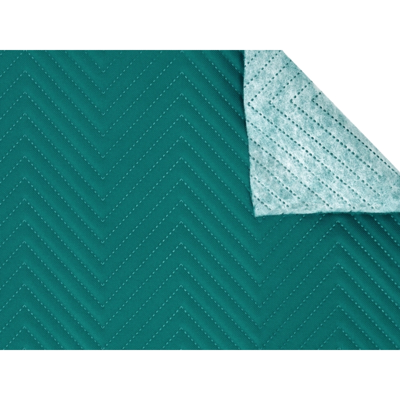 Polyester-steppstoff 600d pu-beschichtet bienenwabe dunkelmarineblau 160 cm 25 lm
