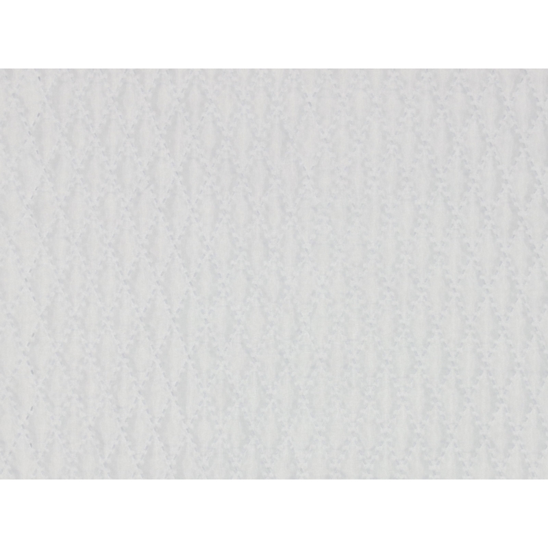 QUILTED POLYESTER LINING   FABRIC DIAMOND&nbsp180T (501) WHITE  150 CM  25 MB