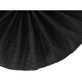 Podszewka pikowana wzór krokodyl (580) czarna