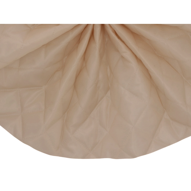 QUILTED    POLYESTER LINING   FABRIC  180T (101) BEIGE 150 CM  1 MB