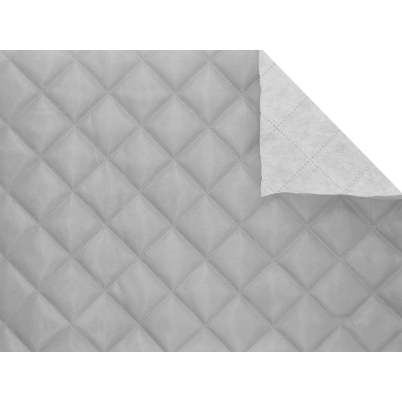 QUILTED    POLYESTER LINING   FABRIC 180T (134)&nbspGREY 150 CM 1 MB