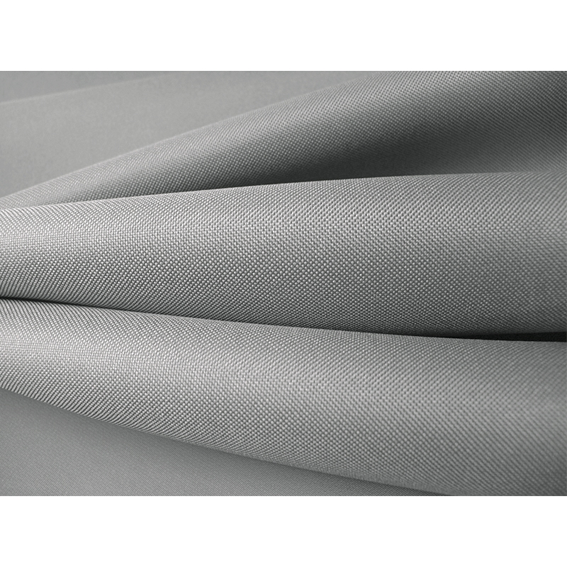 Polyester fabric premium 600d*300d waterproof pvc-d covered grey 119 150 cm 50 mb