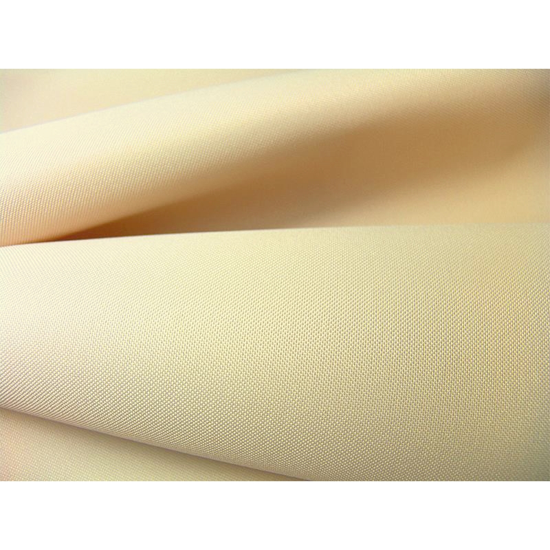 Polyester fabric premium 600d*300d waterproof pvc-d covered light beige 122 150 cm 50 mb