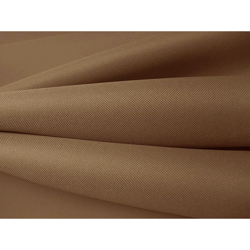 Polyester fabric premium 600d*300d waterproof pvc-d covered dark beige 894 150 cm 50 mb