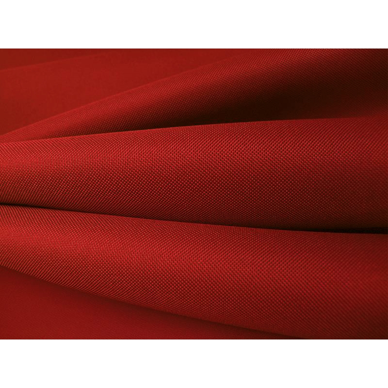 Polyester fabric premium 600d*300d waterproof pvc-d covered red 820 150 cm 50 mb