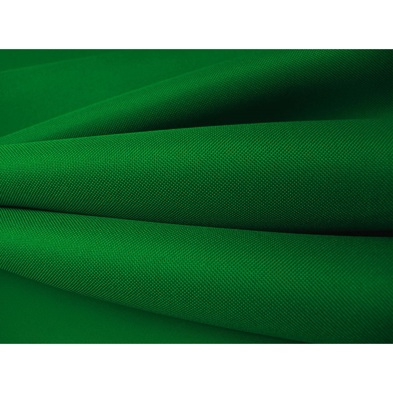 Polyester fabric premium 600d*300d waterproof pvc-d covered green 616 150 cm 50 mb