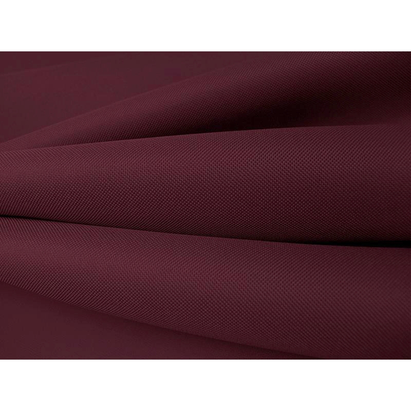 Polyester fabric premium 600d*300d waterproof pvc-d covered maroon 525 150 cm 50 mb