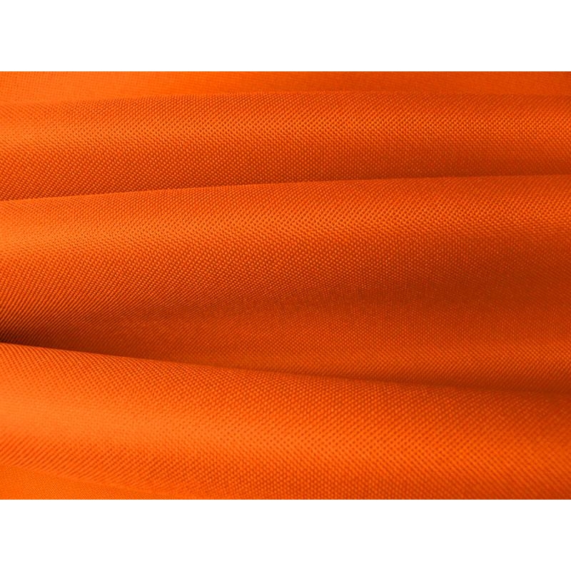 Polyester fabric premium 600d*300d waterproof pvc-d covered orange 523 150 cm 50 mb
