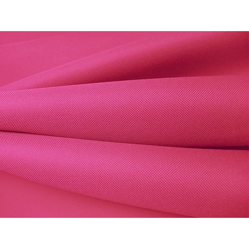 Polyester fabric premium 600d*300d waterproof pvc-d covered pink 516 150 cm 50 mb