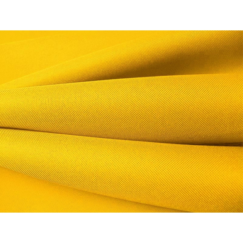 Polyester fabric premium 600d*300d waterproof pvc-d covered yellow 506 150 cm 50 mb