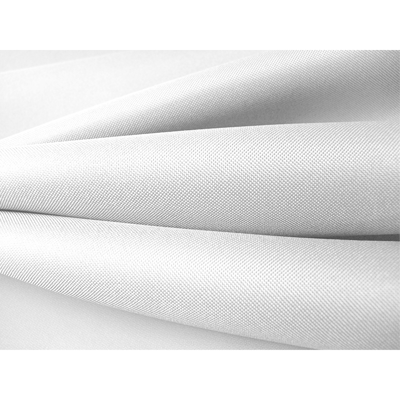 Polyester fabric premium 600d*300d waterproof pvc-d covered white 501 150 cm 50 mb
