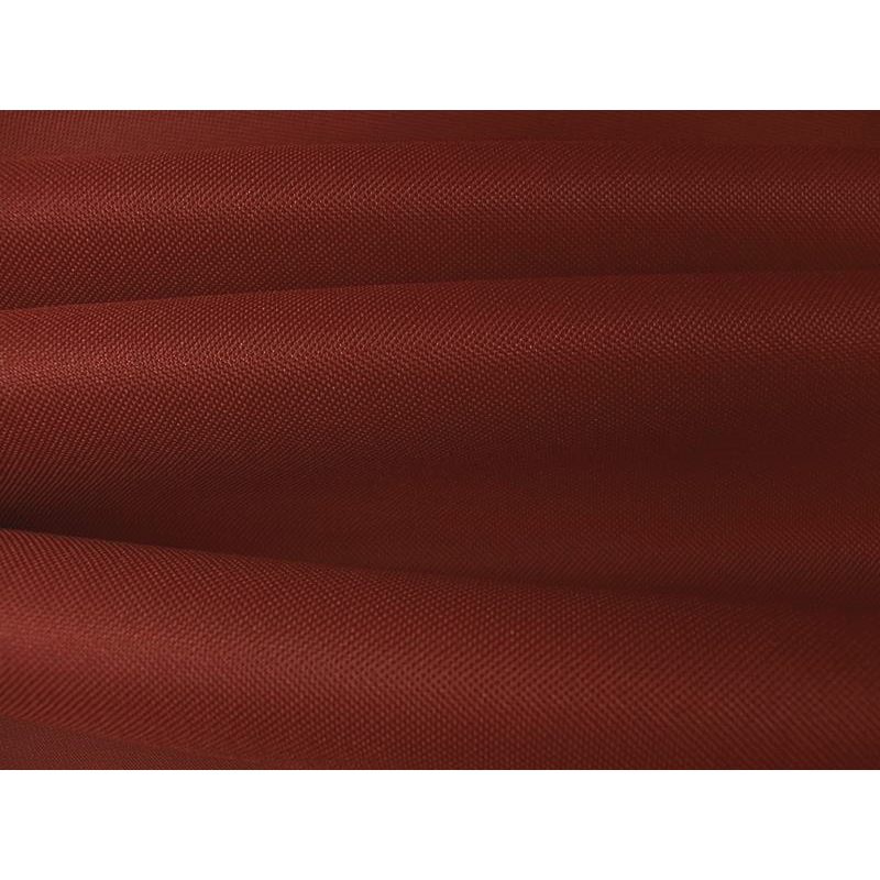 Polyester fabric premium 600d*300d waterproof pvc-d covered brick red 199 150 cm 50 mb
