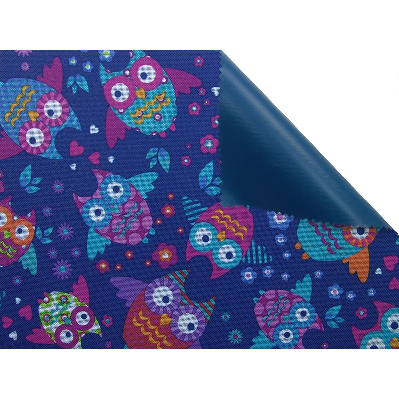 Polyester fabric premium 600d*300d waterproof pvc-f covered owls 5 150 cm 50 mb