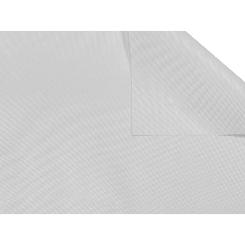 Tkanina poliestrowa oxford 400D PU wodoodporna (501) biała