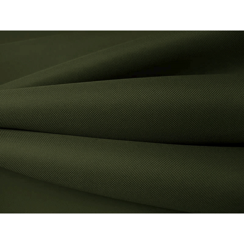 Polyester fabric 600d*600d waterproof pvc-d covered olive (305) 150 cm 40 m