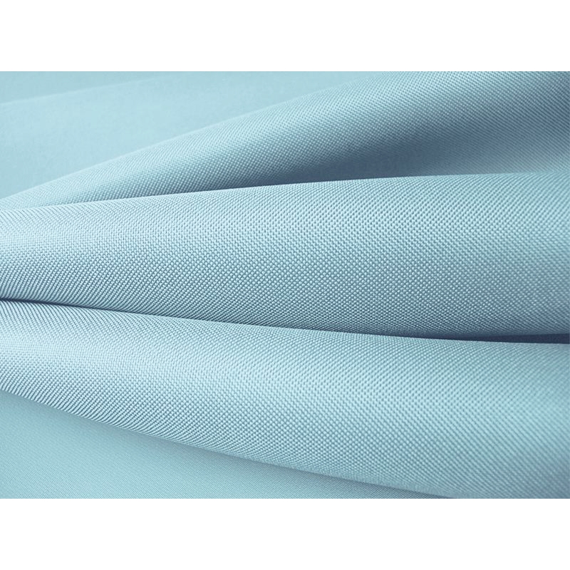 Polyester fabric premium 600d*300d waterproof pvc-d covered sky blue 26 150 cm 50 mb