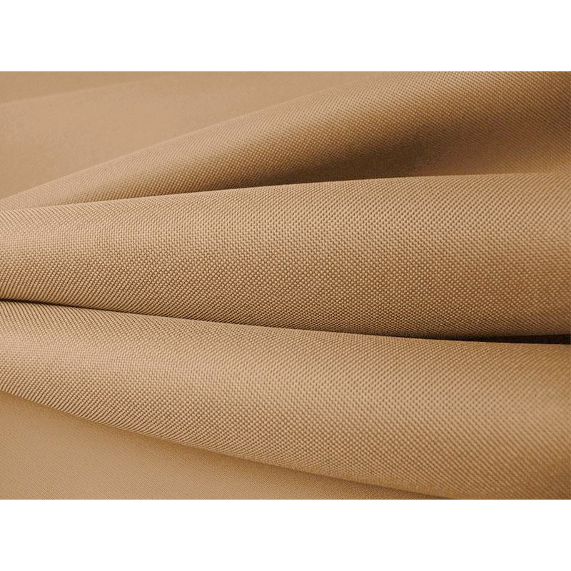 Polyester-stoff premium 600d*300d wasserdicht pvc-d-beschichtet beige 98 150 cm 50 lm
