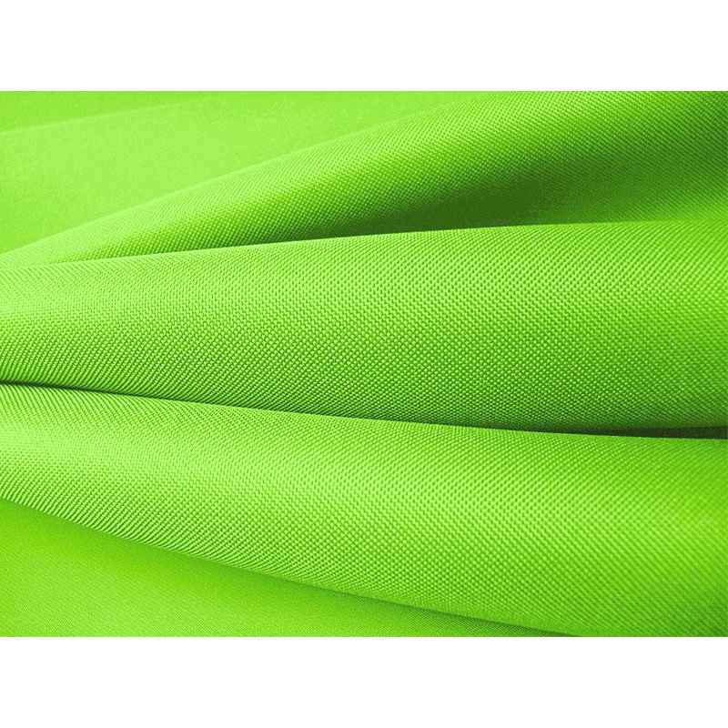 Polyester fabric premium 600d*300d waterproof pvc-d covered neon green 1001 150 cm 50 mb